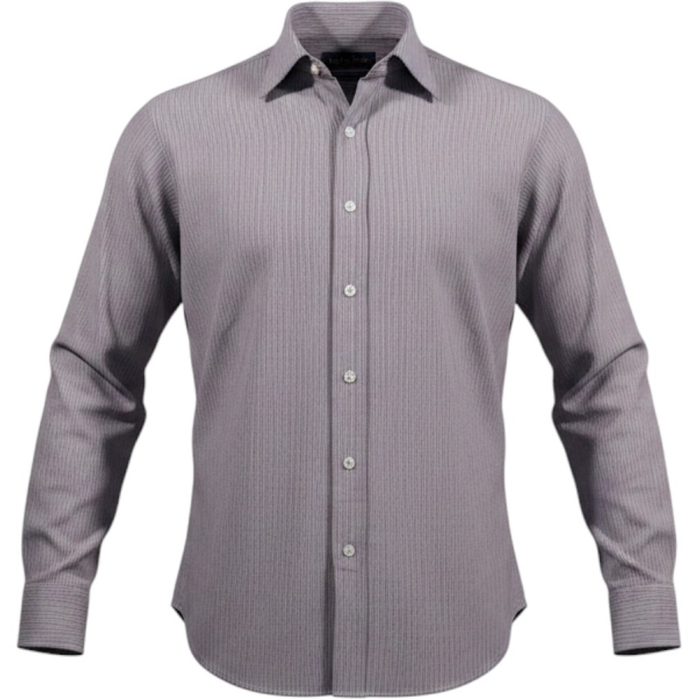 Polo Ralph‎ Lauren Andrew Button Up Shirt Men 16 34/35 Striped Classic Fit Dress